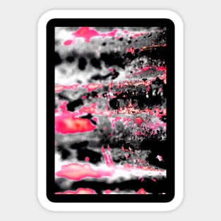 Abstract rough surface Sticker
